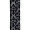2.5" x 20ft. Black Wired Floral Jacquard Ribbon by Celebrate It® Halloween
